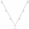 Brilio Silver Očarujúce strieborný náhrdelník so zirkónmi NCL94W