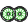 Kolieska na kolobežku SPARTAN Stunt 100 mm zelené Kolieska na kolobežku SPARTAN Stunt 100 mm zelené