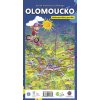 Ručně malovaná cyklomapa Olomoucko dětem Ručně malovaná cyklomapa Olomoucko dětem