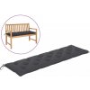 Vodeodolná poduška na záhradnú lavicu 180 cm Dekorhome Vodeodolná poduška na záhradnú lavicu 180 cm Dekorhome