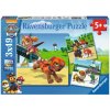 Ravensburger Tlapkova Patrola Psí tím 3 x 49 dielov Ravensburger Tlapkova Patrola Psí tím 3 x 49 dielov
