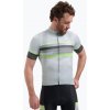 Pánsky cyklistický dres Rogelli Hero II grey/lime Pánsky cyklistický dres Rogelli Hero II grey/lime