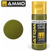 AMMO by MIG Jimenez ATOM COLOR Dark Olive Green 20ml AMMO by MIG Jimenez ATOM COLOR Dark Olive Green 20ml