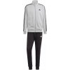 Pánska tepláková súprava ADIDAS BASIC 3-STRIPES FLEECE šedo-čierna IA3073, veľkosť S Pánska tepláková súprava ADIDAS BASIC 3-STRIPES FLEECE šedo-čierna IA3073, veľkosť S