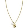 Rosefield Pozlátený oceľový náhrdelník s príveskami toccombo JTNPG-J446
