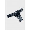 VFstyle Spodný diel plaviek tangá Lylah leopard sivé Veľkosť: M VFstyle Spodný diel plaviek tangá Lylah leopard sivé Veľkosť: M