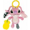 Clementoni Disney baby Plyšová hrkálka, hryzátko STITCH ANGEL Clementoni Disney baby Plyšová hrkálka, hryzátko STITCH ANGEL