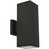 VKLED 75169-209997 Nástenné svietidlo E27 UP&DOWN kváder IP54 Farba: Čierna VKLED 75169-209997 Nástenné svietidlo E27 UP&DOWN kváder IP54 Farba: Čierna