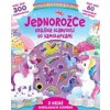 Jednorožce - krajina sladkostí so samolepkami - autor neuvedený Jednorožce - krajina sladkostí so samolepkami - autor neuvedený