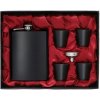 Ploskačka 240ml Black sada (Darčeková sada s ploskačkou 240 ml, štyrmi pohárikmi a lievikom v čiernom balení) Ploskačka 240ml Black sada (Darčeková sada s ploskačkou 240 ml, štyrmi pohárikmi a lievikom v čiernom balení)