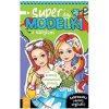 Supermodelky omaľovánka s nálepkami