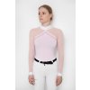 Fleur de lys Tričko dámske pretekové Molly Spark Pink s dlhým rukávom