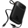NONAME Baseus power banka Qpow 10000mAh 30W čierna s USB-C káblom 6932172667740 NONAME Baseus power banka Qpow 10000mAh 30W čierna s USB-C káblom 6932172667740
