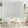 EUROFIRANY ZÁCLONA NA PÁSKE CARLA 300X145 CM BIELA EUROFIRANY ZÁCLONA NA PÁSKE CARLA 300X145 CM BIELA