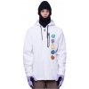 686 Mens Waterproof Zip Hoody White