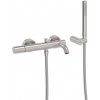Vaňová batéria TRES Study Exclusive so sprchovacím setom 150 mm oceľ 26117001AC Vaňová batéria TRES Study Exclusive so sprchovacím setom 150 mm oceľ 26117001AC
