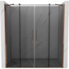 Mexen Velar Duo posuvné sprchové dvere 170 cm, grafit, ružové zlato - 871-170-000-42-60 Mexen Velar Duo posuvné sprchové dvere 170 cm, grafit, ružové zlato - 871-170-000-42-60