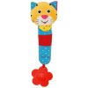 Detská pískacia plyšová hračka s hrkálkou Baby Mix tiger Detská pískacia plyšová hračka s hrkálkou Baby Mix tiger