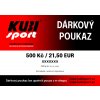 Darčeková poukážka v hodnote 21,5 € na Kubisport.sk Darčeková poukážka v hodnote 21,5 € na Kubisport.sk