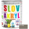 SLOVLAK Slovakryl univerzálna vodouriediteľná farba 111 šedá 0,75 Kg