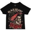 tričko street BLACK HEART PIN UP SKULL Čierna tričko street BLACK HEART PIN UP SKULL Čierna