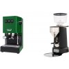 Gaggia New Classic E24, green + ECM V-Titan 64, anthracite Gaggia New Classic E24, green + ECM V-Titan 64, anthracite