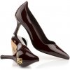 LODIČKY DKNY IVANIE - HIGH PUMP 6 BURGUNDY LODIČKY DKNY IVANIE - HIGH PUMP 6 BURGUNDY
