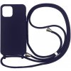 Púzdro SES Gumové ochranné kryt so šnúrkou na krk Xiaomi Redmi Note 11 - tmavo modré Púzdro SES Gumové ochranné kryt so šnúrkou na krk Xiaomi Redmi Note 11 - tmavo modré