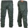 Yakuza Premium Pánske nohavice Cargo 3751 - tmavo olivová Yakuza Premium Pánske nohavice Cargo 3751 - tmavo olivová