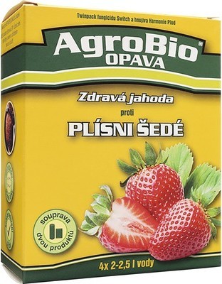 AgroBio Zdravá jahoda Switch 2,5 g + Harmónia Plod 90 ml