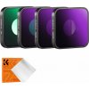 Sada filtrů 4v1 Šedá ND ND4 ND8 ND16 Polarizační PL pro GoPro Hero 4K / SKU.2333 Sada filtrů 4v1 Šedá ND ND4 ND8 ND16 Polarizační PL pro GoPro Hero 4K / SKU.2333