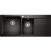 Blanco Naya 8 S Silgranit dřez, černá mísa vlevo (525945) Blanco Naya 8 S Silgranit dřez, černá mísa vlevo (525945)