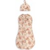Sleepee Zavinovačka First Step Swaddle s čiapočkou Vintage Animals Almond