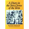 Diary in the Strict Sense of the Term Diary in the Strict Sense of the Term