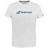 Babolat Exercise Tee Boy Biely Babolat Exercise Tee Boy Biely