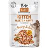 Brit Care Cat vreciek. Fillets Gravy Kitten with Savory Salmon 85 g Brit Care Cat vreciek. Fillets Gravy Kitten with Savory Salmon 85 g