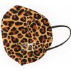 Carine FFP2 NR FM002 detská filtračná polomaska kategórie III leopard 10 ks
