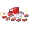 Hasičská sada s efektmi a 6 autíčkami - interaktívne hračky pre deti od 3 rokov, Hasičská sada s efektmi a 6 autíčkami - interaktívne hračky pre deti od 3 rokov,