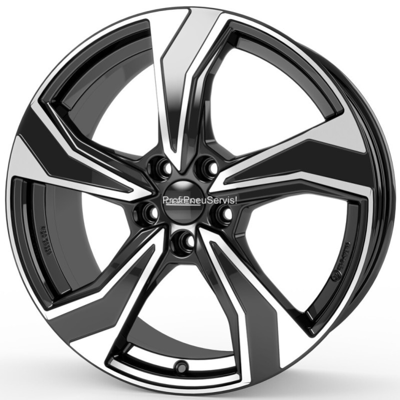 DEZENT KB 8x18 5x112 ET44 black polished