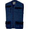 Delta Plus M2GI3 Pracovná vesta tmavomodrá/kráľovská modrá XL Delta Plus M2GI3 Pracovná vesta tmavomodrá/kráľovská modrá XL