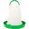 Flamingo Twist Napájačka pre hydinu guľatá zelená/biela 1l Flamingo Twist Napájačka pre hydinu guľatá zelená/biela 1l