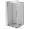 MEXEN/S - Velar L sprchovací kút, posuvné dvere 110 x 70, transparent, ružové zlato 871-110-070-03-60 MEXEN/S - Velar L sprchovací kút, posuvné dvere 110 x 70, transparent, ružové zlato 871-110-070-03-60