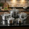 ZWILLING Quadro - sada 5 nerezových hrncov s pokrievkami ZWILLING Quadro - sada 5 nerezových hrncov s pokrievkami