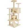 BestPet Škrabadlo pre mačky Bonnie béžové 130 cm BestPet Škrabadlo pre mačky Bonnie béžové 130 cm