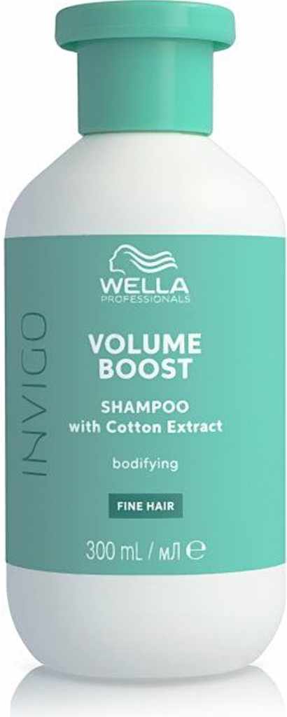 Šampón pre objem vlasov Wella Professionals Invigo Volume Boost Shampoo Fine Hair 300 ml