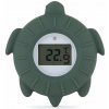 PETITE&MARS Teplomer silikónový digitálny do vody Turtle Terry Misty Green 0m+ PETITE&MARS Teplomer silikónový digitálny do vody Turtle Terry Misty Green 0m+