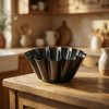 DE BUYER Garancia 22 cm čierna - forma na bábovku z ocele DE BUYER Garancia 22 cm čierna - forma na bábovku z ocele