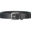 Čierny kožený opasok Greenburry GB4962-20-95 Čierny kožený opasok Greenburry GB4962-20-95