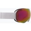 Lyžiarske okuliare Red Bull Spect Bent matt white/red with pink purple mirror Lyžiarske okuliare Red Bull Spect Bent matt white/red with pink purple mirror