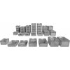 Eurobox-System Systémová krabice Eurobox, pevná stěna 60 cm x 40 cm x 12 cm, šedá Eurobox-System Systémová krabice Eurobox, pevná stěna 60 cm x 40 cm x 12 cm, šedá